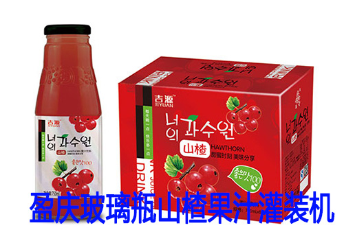 盈慶灌裝機為您提供：山楂汁灌裝機、山楂果汁灌裝機、山楂果汁灌裝生產(chǎn)線(xiàn)、玻璃瓶山楂汁飲料灌裝機、PET瓶山楂汁灌裝機、鋁罐（鐵罐）山楂汁灌裝機、紙包裝山楂果汁灌裝機。當你需要上山楂果汁生產(chǎn)線(xiàn)的時(shí)候，來(lái)盈慶灌裝機（恒宇飲料機械）考察一次，您會(huì )發(fā)現我們的生產(chǎn)線(xiàn)是具有很多優(yōu)勢的，相信等您考察完，也愿意選擇盈慶灌裝機（恒宇飲料機械）的山楂汁灌裝線(xiàn)！